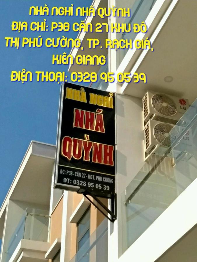 Nhã QuỳNh Hotel Rạch Giá Exterior foto